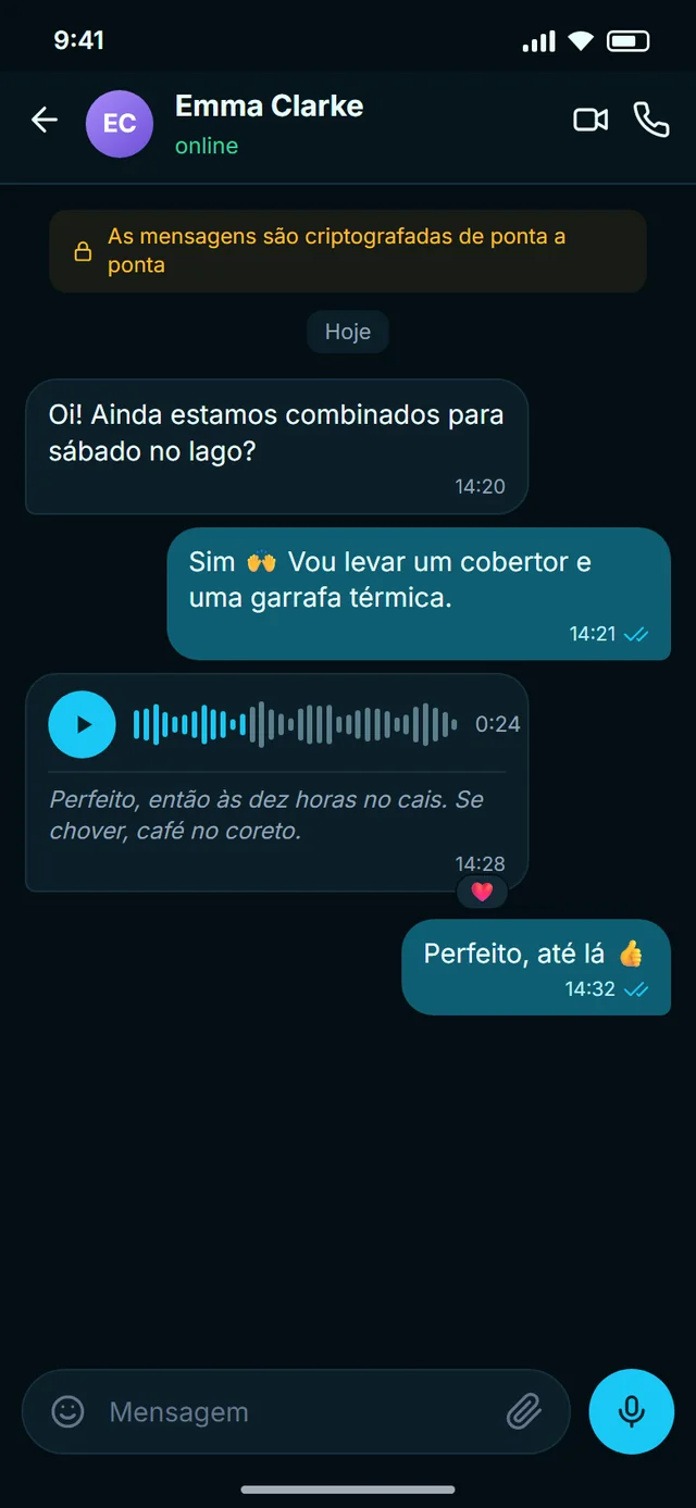 Diga com a sua voz